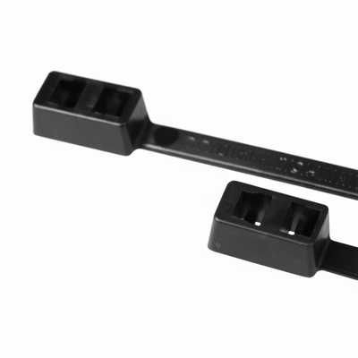 14" 50lb Black Double Loop Cable Ties 100/bag Part #DL14-50-0C