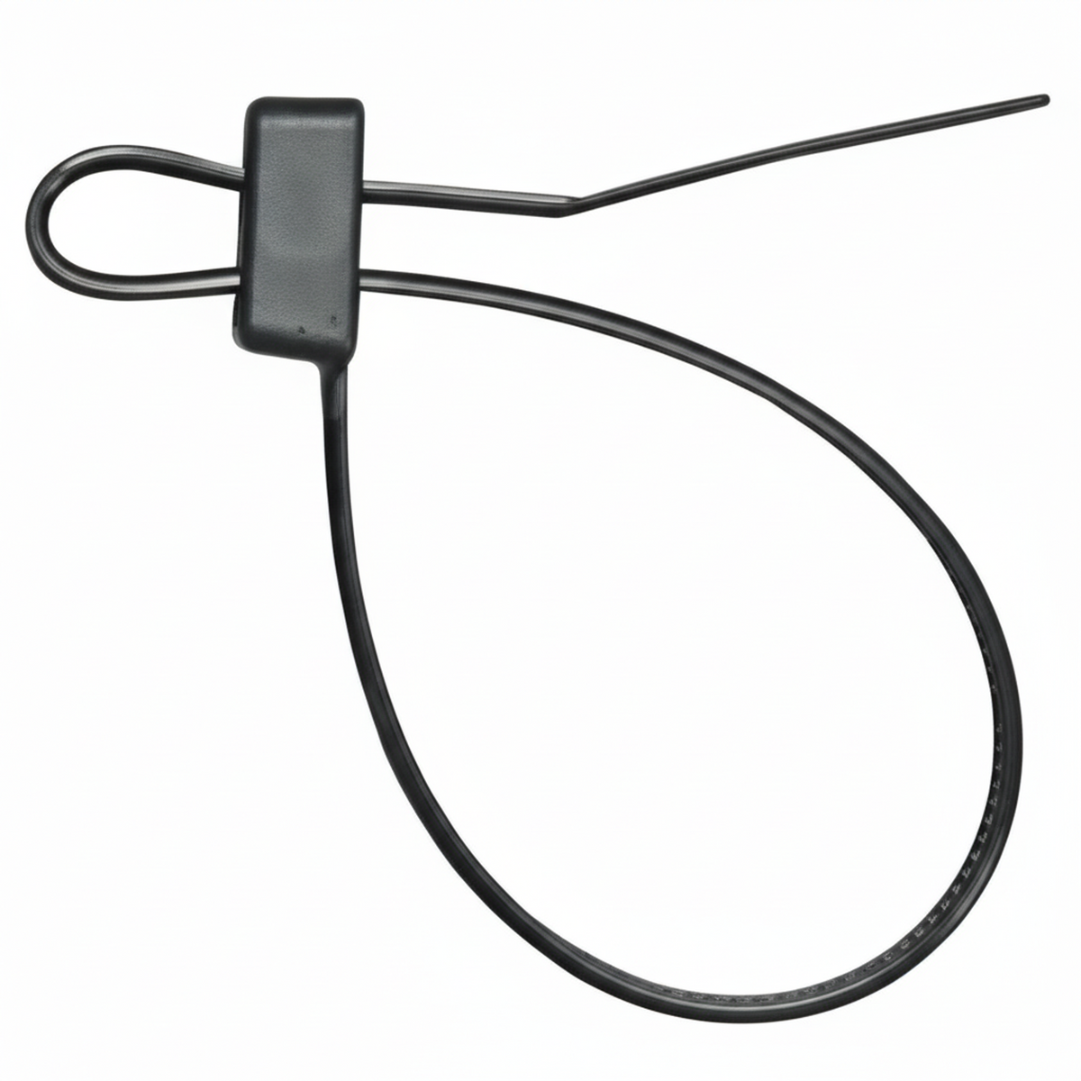 12" 50lb Black Double Loop Cable Ties 500/bag Part #DL12-50-0D