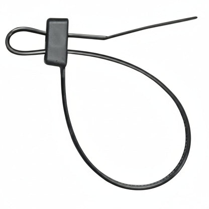 8" 50lb Black Double Loop Cable Ties 500/bag Part #DL8-50-0D