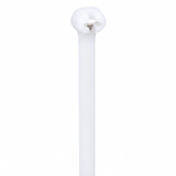 Panduit 9" 120lb Natural Dome-Top Barb Ty Cable Ties 50/bag, Part #BT2LH-L