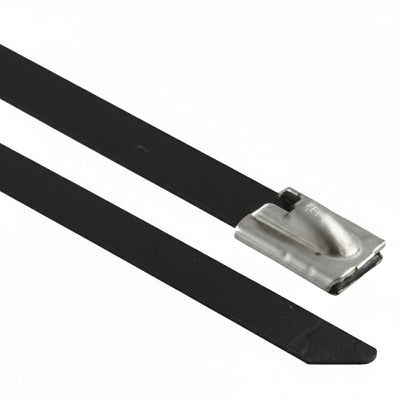 Panduit Pan-Steel® Self-Locking 316 Polyester Coated Stainless Steel Cable Ties
