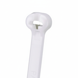 Panduit 15" 50lb Natural Dome-Top Barb Ty Cable Ties 1000/bag Part #BT4S-M