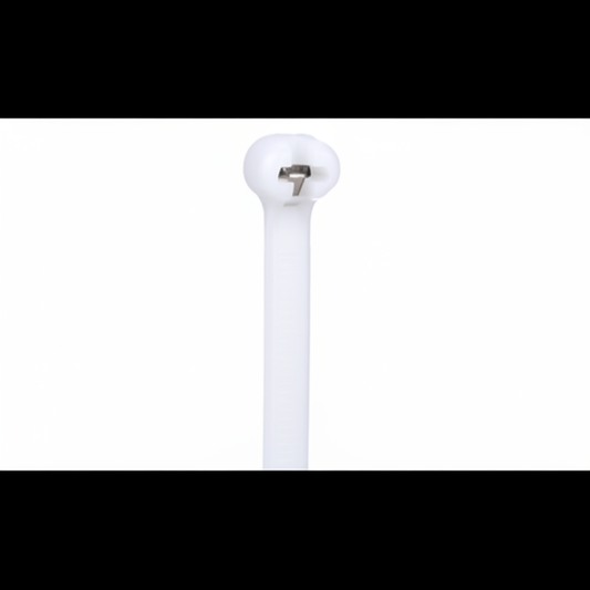 Panduit 11” 120lb. Natural Dome-Top Barb Ty Cable Ties 250/bag Part # BT3LH-TL