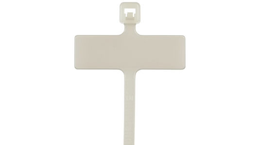 Panduit PLM2M-M 8" Natural Write-On Marker Cable Tie 18 lb 1000/Bag