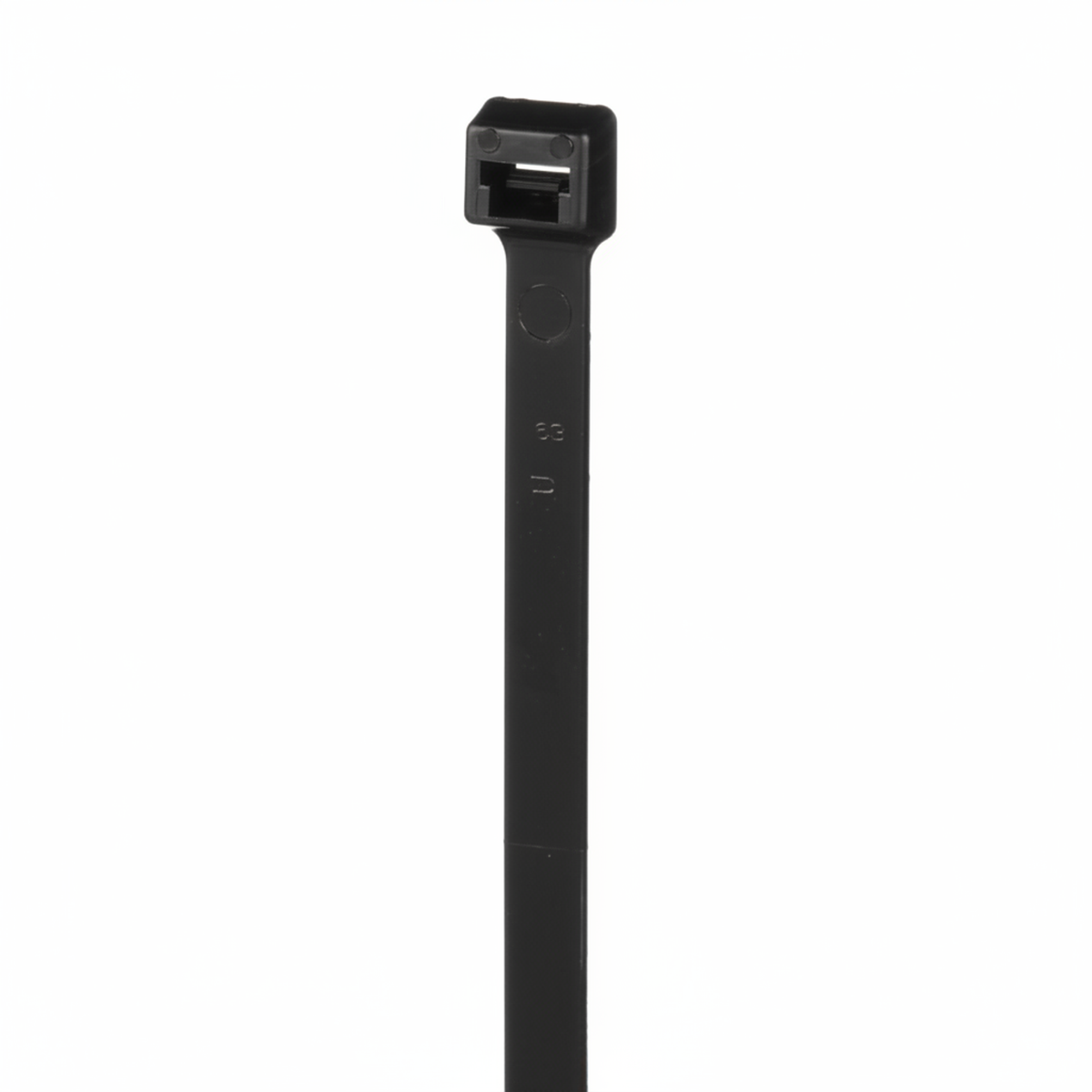 Pan-Ty® PLT8LH-C120 Cable Tie, Black, UV Nylon 12, 27.6"L, 90lb, PK100