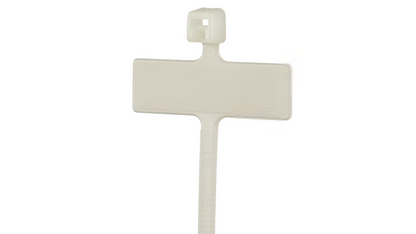 Panduit PLM2M-M 8" Natural Write-On Marker Cable Tie 18 lb 1000/Bag