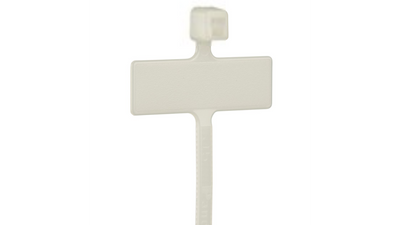 Panduit PLM2M-M 8" Natural Write-On Marker Cable Tie 18 lb 1000/Bag