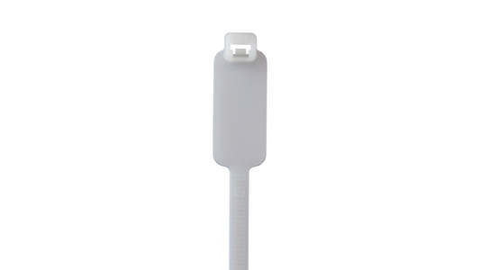 Panduit PLM2S-C 7.4" Natural Marker Cable Tie 50 lb 100/Bag