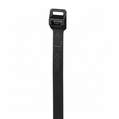 Pan-Ty® PLT8EH-C0 Cable Tie, Black, UV PA6.6, 30.6"L, 175lb, PK100