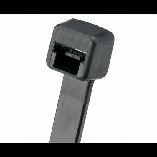 Panduit 4" 18lb Black UV Weather Resistant Pan-Ty® Cable Ties 100/bag Part #PLT1M-C0