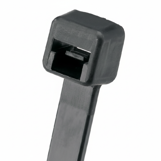 Panduit 8" 40lb Black Pan-Ty® Locking Cable Ties 100/bag Part #PLT2I-C0