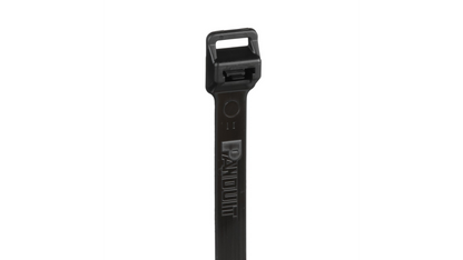Panduit PRT12EH-C0 Pan-Ty® Releasable Lashing Cable Tie, Black, 40.1" Length, 250 lb Tensile Strength, 100/Bag
