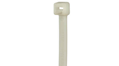 Panduit PRT3S-M Pan-Ty® Releasable Cable Tie, Natural, 11.5" Length, 50 lb Tensile Strength, 1000/Bag