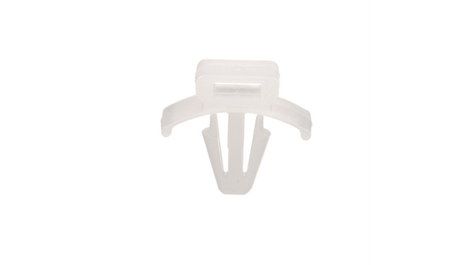 Panduit PWMS-H25-M Winged Push Barb Cable Tie Mount, Natural, Nylon 6.6, 0.71" Length, 1000/Bag
