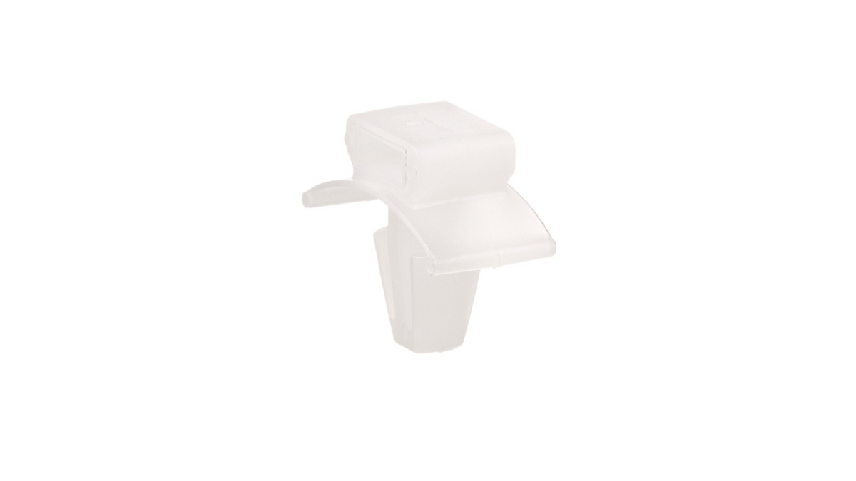 Panduit PWMS-H25-M Winged Push Barb Cable Tie Mount, Natural, Nylon 6.6, 0.71" Length, 1000/Bag