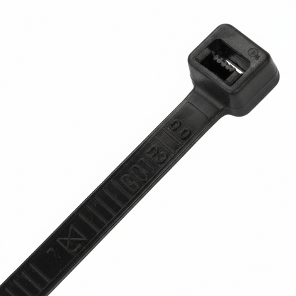 18.90" 250lb UV Black Cable Ties 25/bag Part # EHD19-250-0X