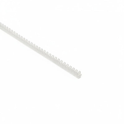 HellermannTyton FHA Grommet, Panel Thickness 0.016''-0.051'', PA6, Natural, 82ft/pkg