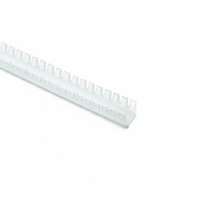 HellermannTyton FHE Grommet, Panel Thickness 0.189''-0.256'', PA6, Natural, 82ft/pkg