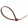 15" 50lb Fire Retardant Cable Ties 100/bag Part #FR15-50-C