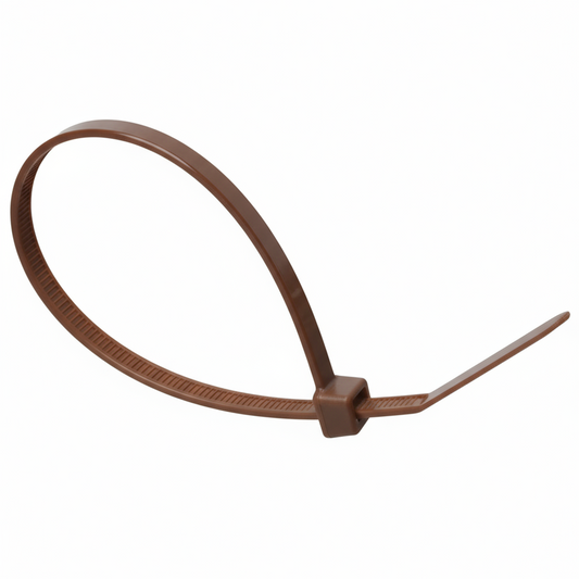 12" 50lb Fire Retardant Cable Ties 100/bag Part #FR12-50-C