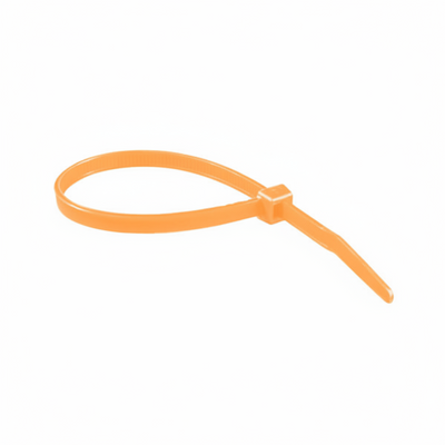 11" 50lb Fluorescent Orange Cable Ties 100/bag Part # C11-50-Flo Orange