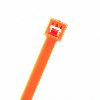 14" 120lb Fluorescent Orange Cable Ties 100/bag Part # C14-120-Flo Orange