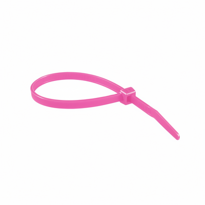 14" 120lb Fluorescent Pink Cable Ties 100/bag Part # C14-120-Flo Pink