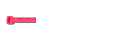 14" 50lb Florescent Pink Cable Ties 100/bag Part # C14-50-Flor Pink 1