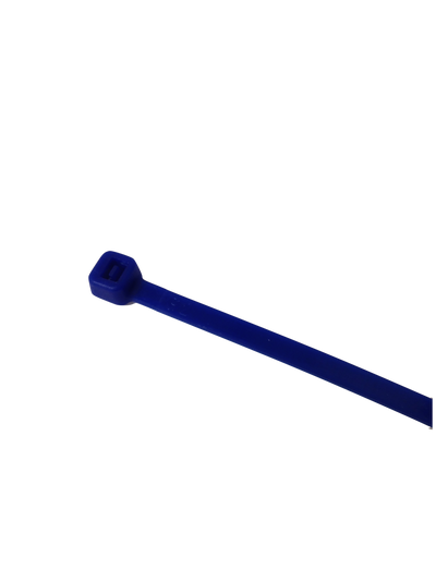 8" 50lb Florescent Blue Cable Ties 100/bag Part # C8-50-Flor Blue 1