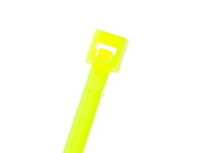 14" 50lb Florescent Yellow Cable Ties 100/bag Part # C14-50-Flor Yellow 2