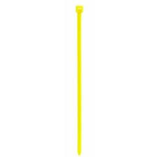 8" 50lb Florescent Yellow Cable Ties 100/bag Part # C8-50-Flor Yellow 1