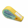 HellermannTyton FO1 FiberClean Dispenser, .75" x 1.50", 10' Of Non-Woven Cloth, White, 1/pkg
