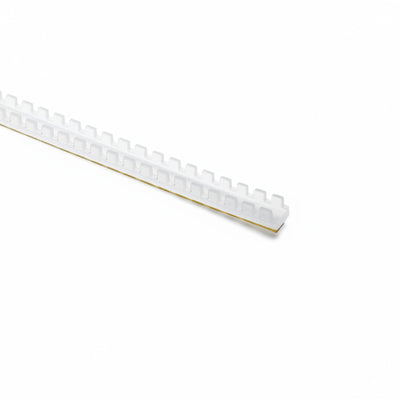 HellermannTyton FPC Grommet, Panel Thickness 0.083''-0.130'', PE, Natural, 82ft/pkg