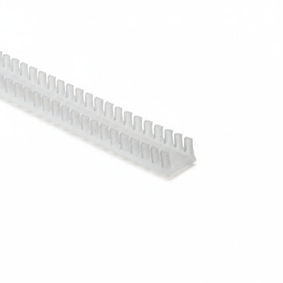 HellermannTyton FPE Grommet, Panel Thickness 0.189''-0.256'', PE, Natural, 82ft/pkg
