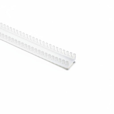 HellermannTyton FPF Grommet, Panel Thickness 0.256''-0.319'', PE, Natural, 82ft/pkg