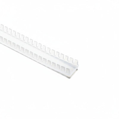 HellermannTyton FPG Grommet, Panel Thickness 0.319''-0.382'', PE, Natural, 82ft/pkg