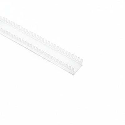 HellermannTyton FPH Grommet, Panel Thickness 0.382''-0.508'', PE, Natural, 82ft/pkg
