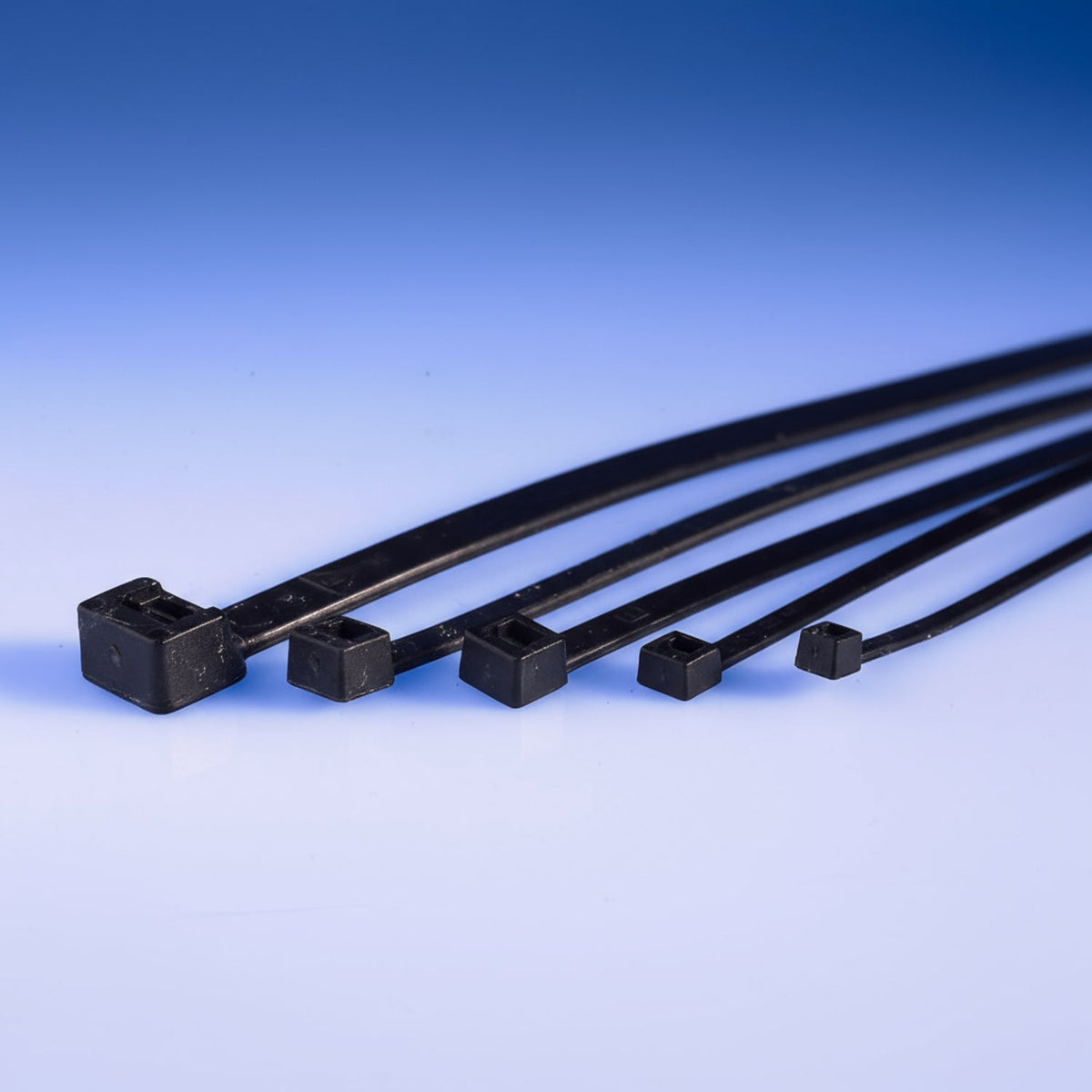 7.6" 50lb UV Black Cold Weather Frosty Cable Ties 100/bag Part # FT75-50-0C