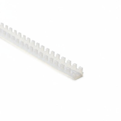 HellermannTyton 251-30309 Grommet, Panel Thickness 0.083''-0.130'', PTFE, Natural, 9.7ft/pkg