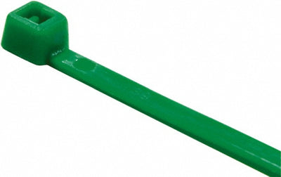 4" 18lb Green Cable Ties 100/bag Part # C4-18-Green 1