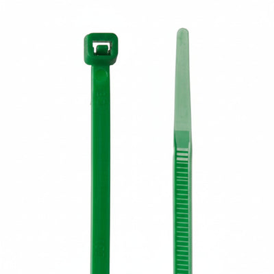 6" 40lb Green Cable Ties 100/bag Part # C6-40-Green