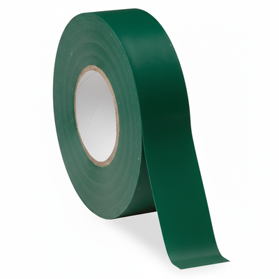 Green Vinyl Electrical Tape 3/4" x 66ft x 7.5 mil