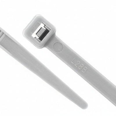 6" 40lb Gray Cable Tie 100/bag
