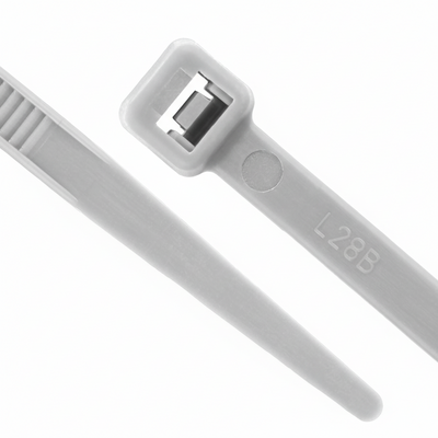 4" 18lb Gray Cable Tie 100/bag