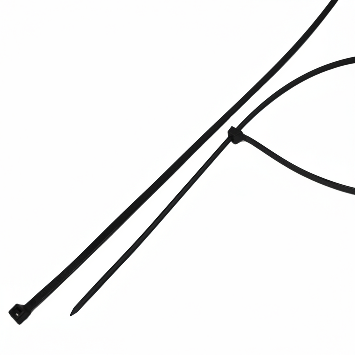 36" 175lb BlackUV Cable Tie 10/bag