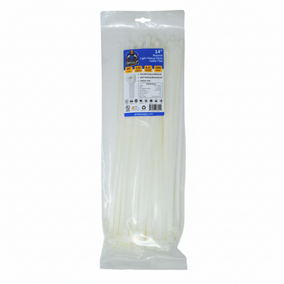 14" 120lb Natural Cable Tie 100/bag