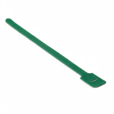 HellermannTyton GT.50X65P2 Grip Tie Strap, 6.0" x .5", PA6/PP, Green, 10/pkg