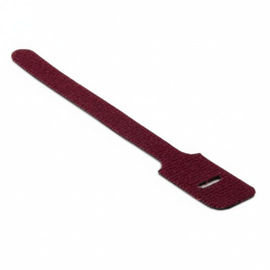 HellermannTyton GT.50X6MP2V2 Grip Tie, UL94V0-2 Flame Rated, .5" x 6.0", PA6/PP, Maroon, 10/pkg