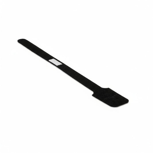 HellermannTyton GT.50X80P2 Grip Tie with White Write-On Area, 8.0" x .5", PA6/PP, Black, 10/pkg