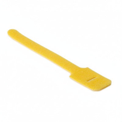 HellermannTyton GT.50X84P2 Grip Tie Strap, 8.0" x .5", PA6/PP, Yellow, 10/pkg